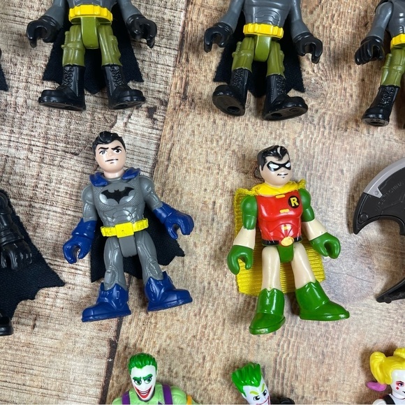 Imaginext DC Batman Robin Joker Mr. Freeze Harley Quinn Figure Large 16 Bundle - Picture 9 of 10